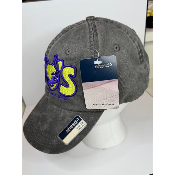 UFOs Mini Golf Course Pensacola Beach, FL Adj. Strap Cap Gray Ahead Casuals NWT - Picture 2 of 6